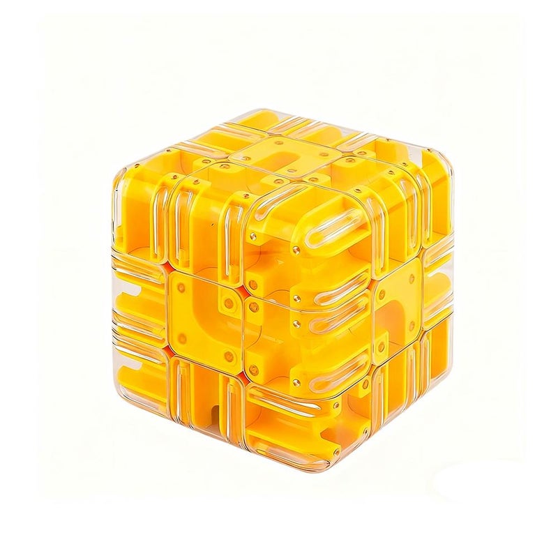 Cross-border ball maze puzzle Rubik's Cube 3x3 battle PK Rubik's Cube logic thinking toy for children's stress relief training